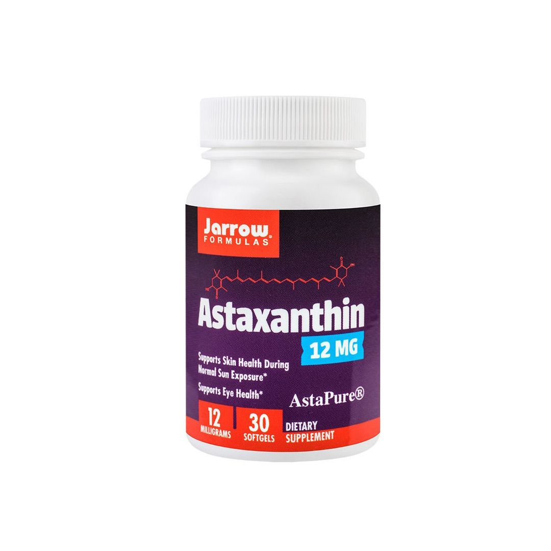 Supliment alimentar Astaxanthin 12mg Jarrow Formulas, 30 capsule, Secom