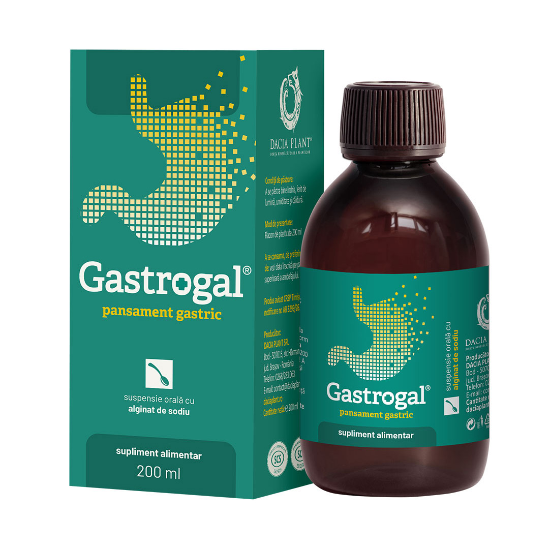 Suspensie orala Gastrogal, 200 ml, Dacia Plant