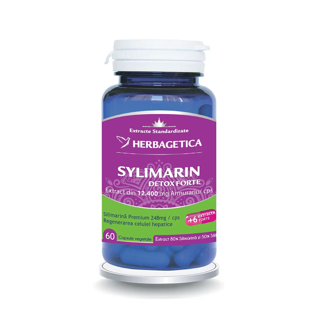 Sylimarin Detox Complex, 60 capsule, Herbagetica