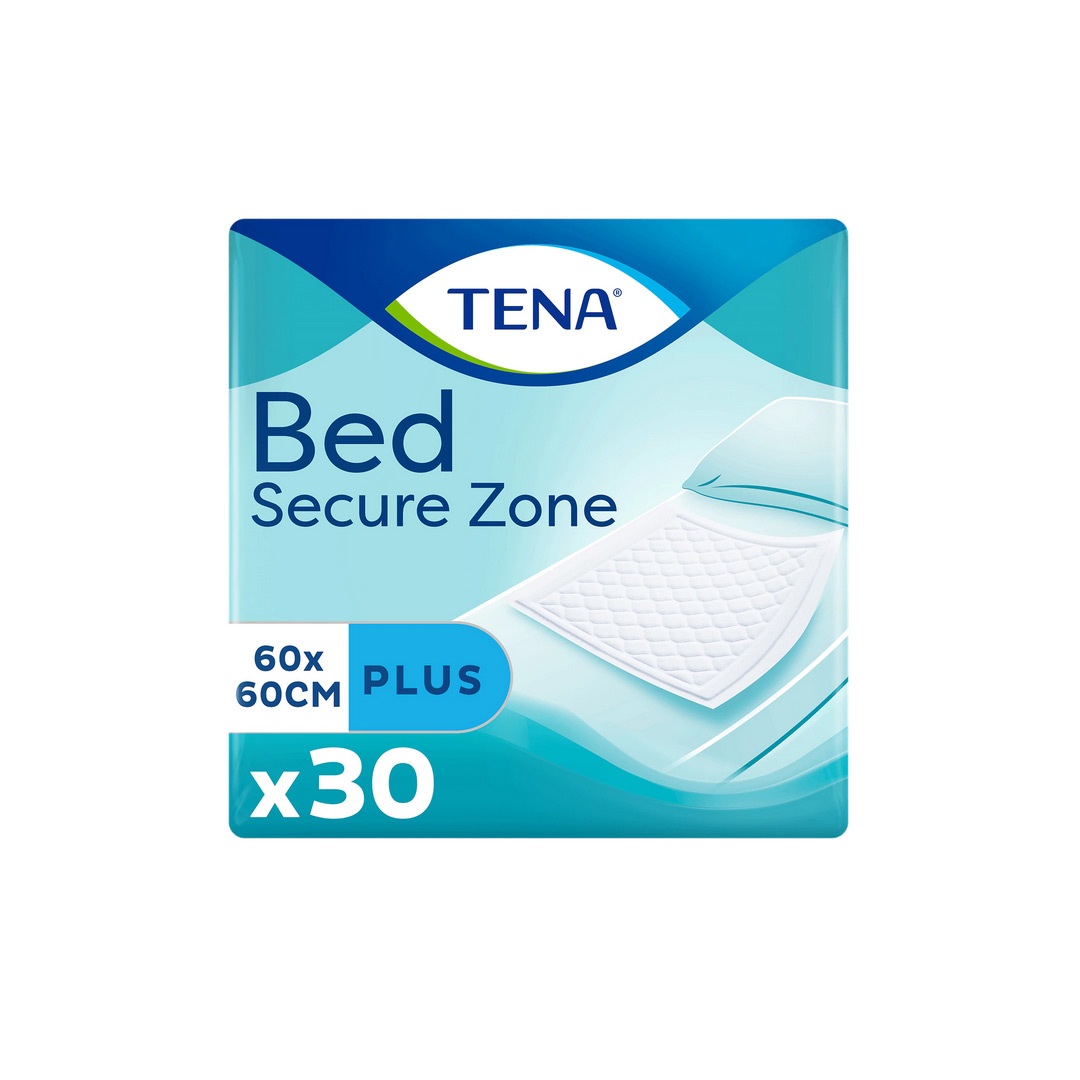 Aleze / Protectii pentru pat Tena Bed Plus, 60 x 60 cm, 30 bucati