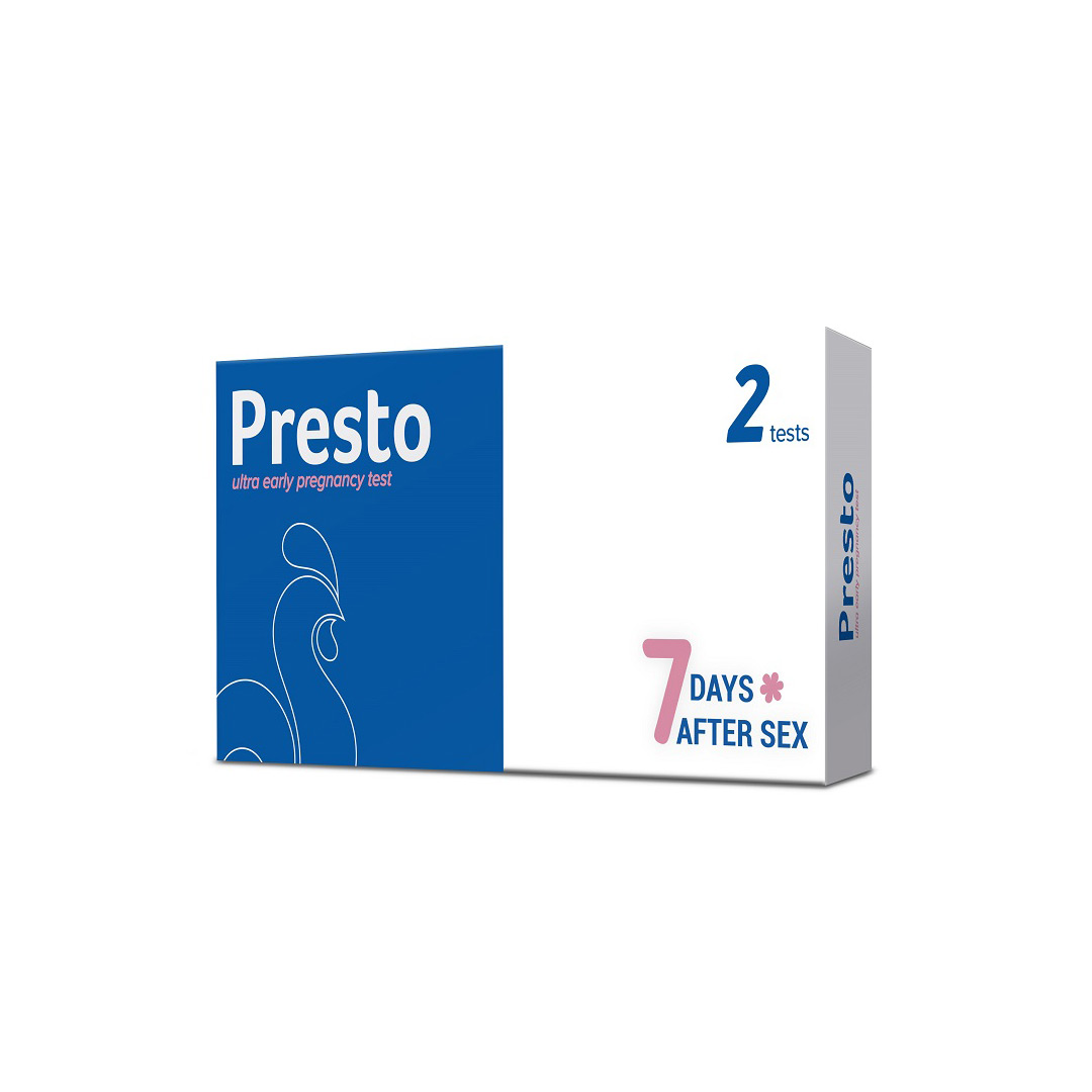 Test de sarcina Presto, 2 bucati, Blue Cross Bio-Medical Co Ltd