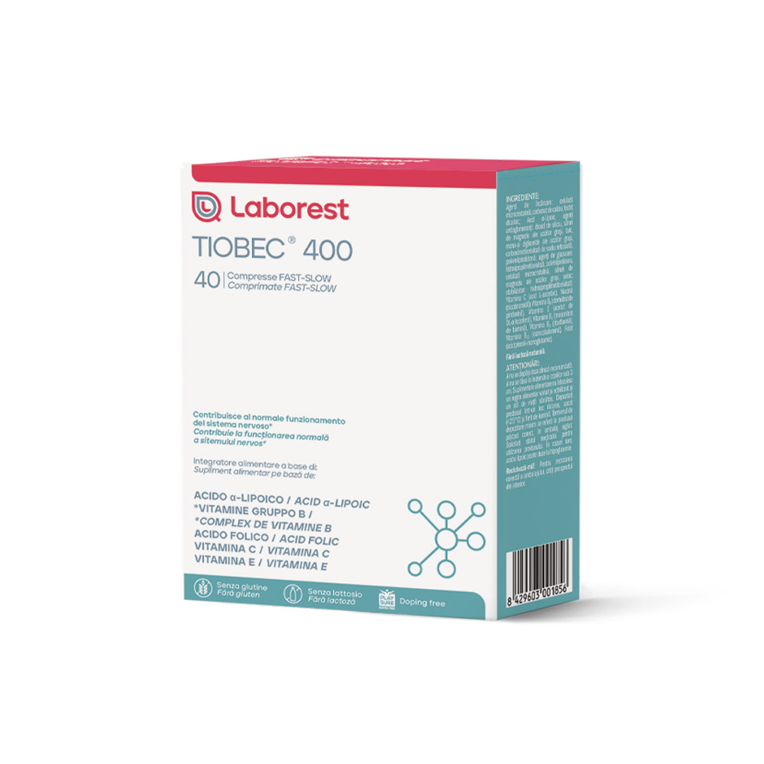 Tiobec 400, 40 comprimate, Laborest Italia