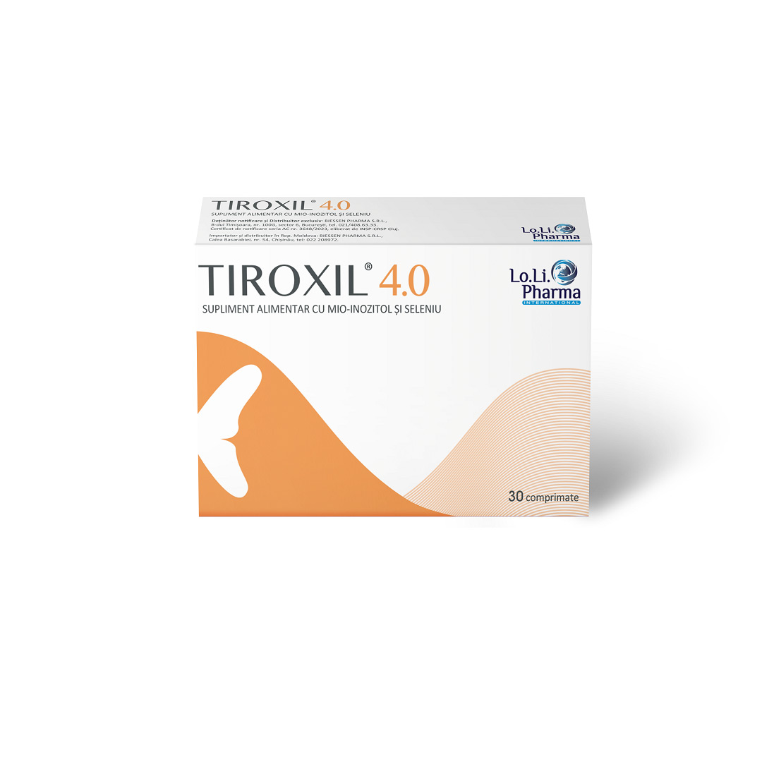 Tiroxil 4.0, 30 tablete, Loli Pharma