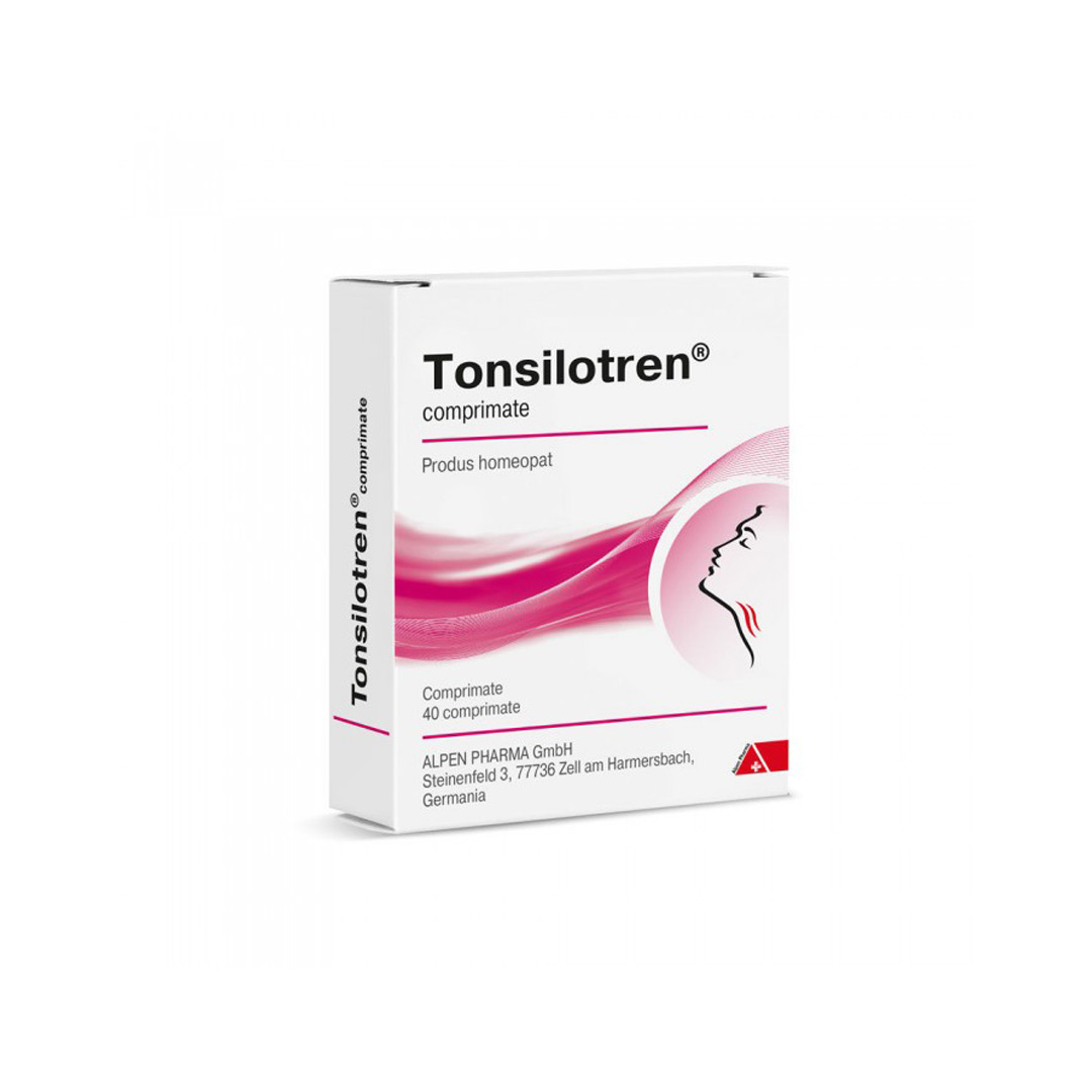 Tonsilotren, 40 comprimate, Alpen Pharma