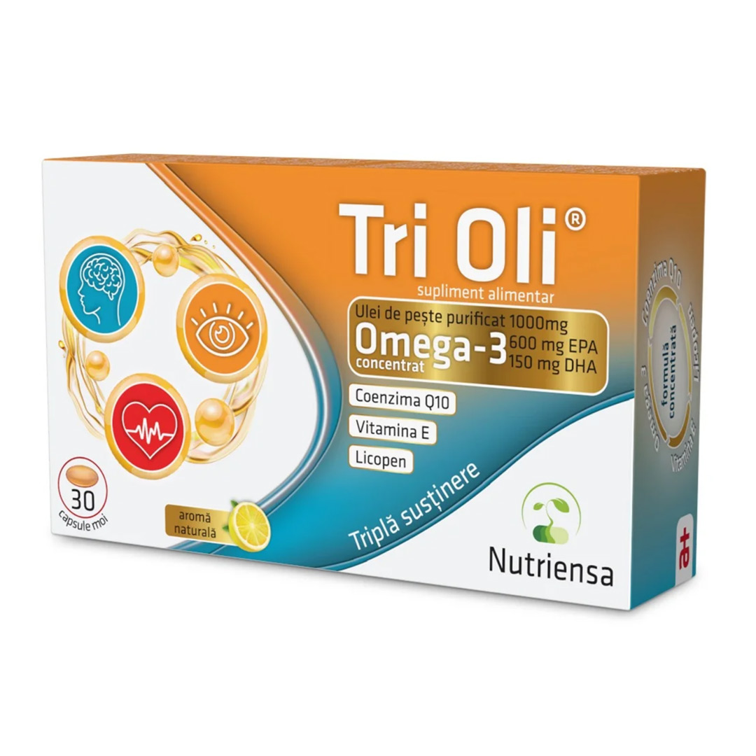 Tri Oli, 30 capsule, Antibiotice SA