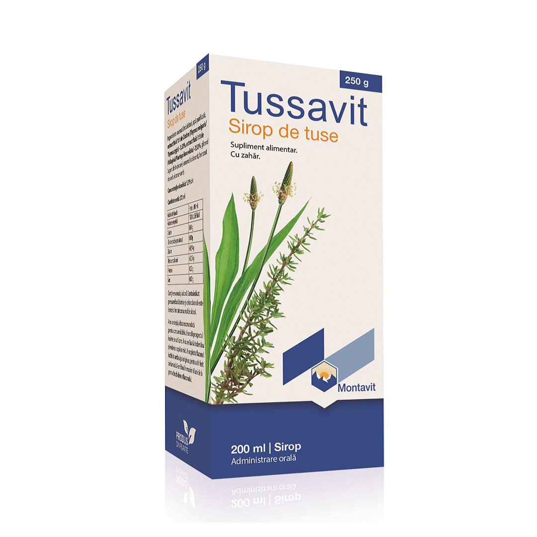Sirop de tuse Tussavit, 200 ml, Montavit