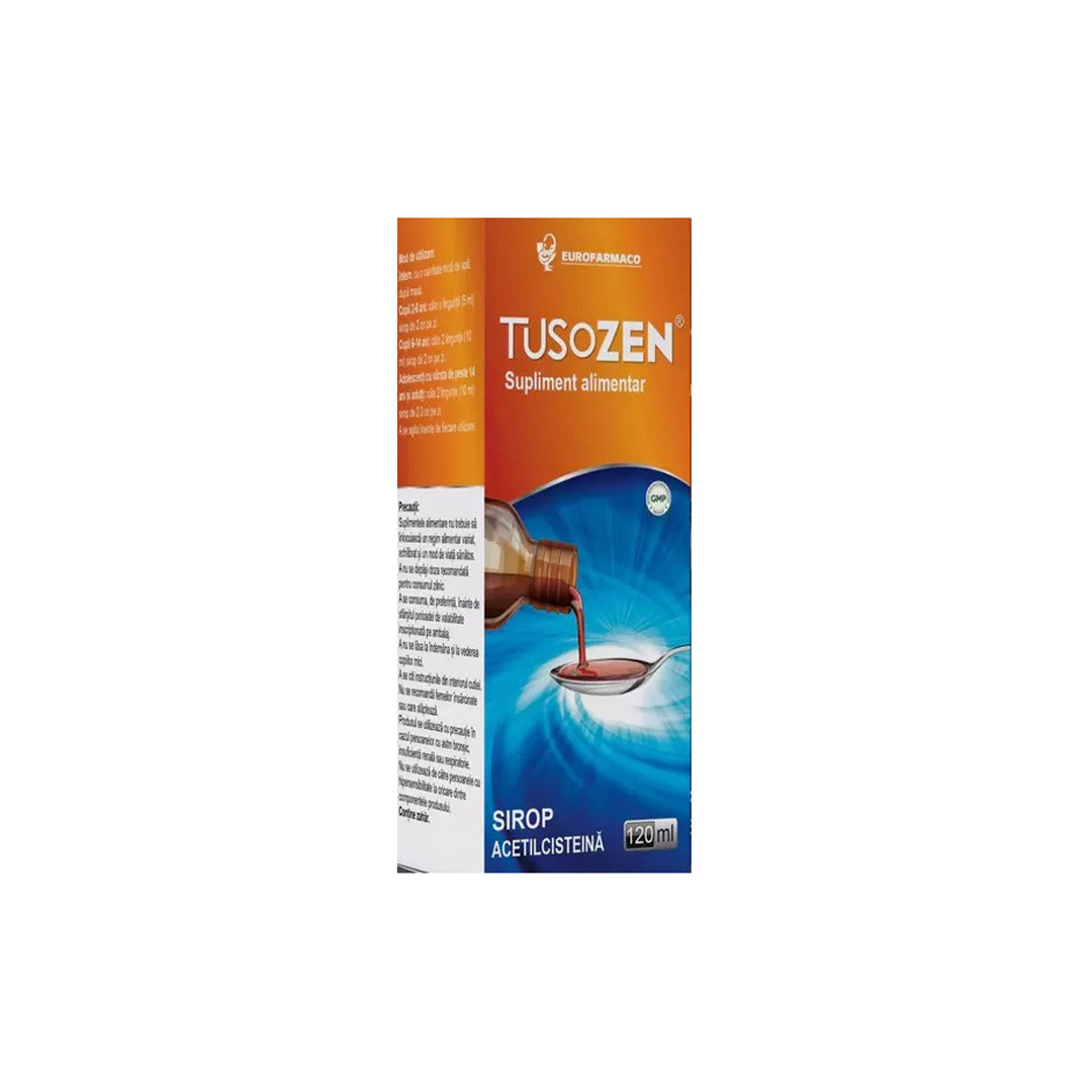 Tusozen Sirop, 120 ml, Rompharm
