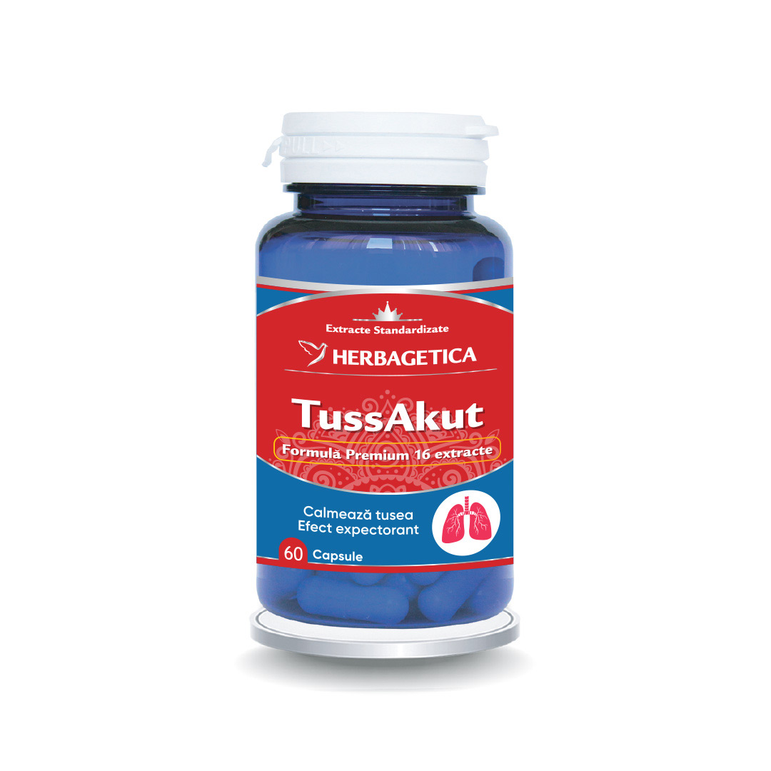 Tussakut, 60 capsule, Herbagetica