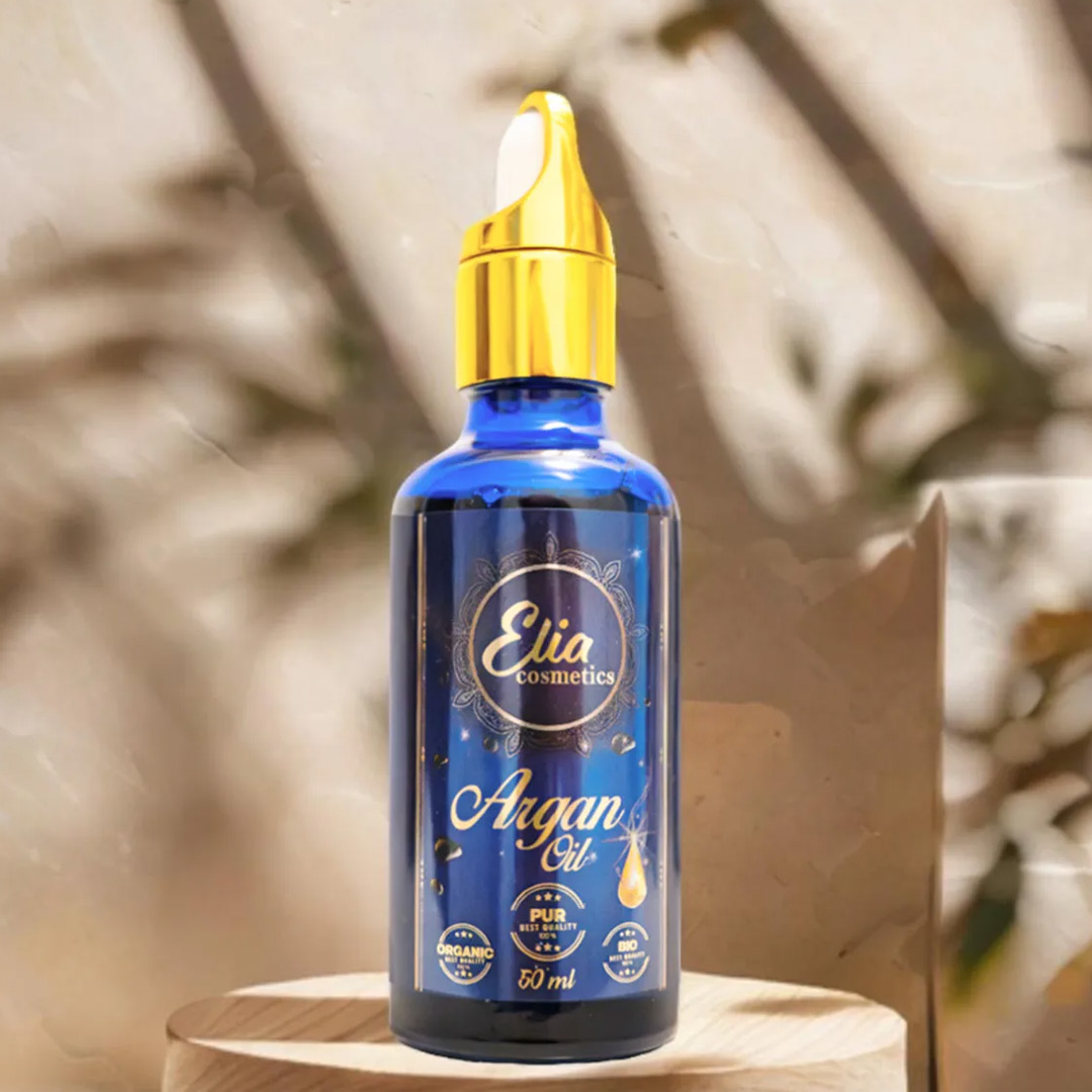 Ulei de argan pur pentru ingrijire fata si corp, 50 ml, Elia