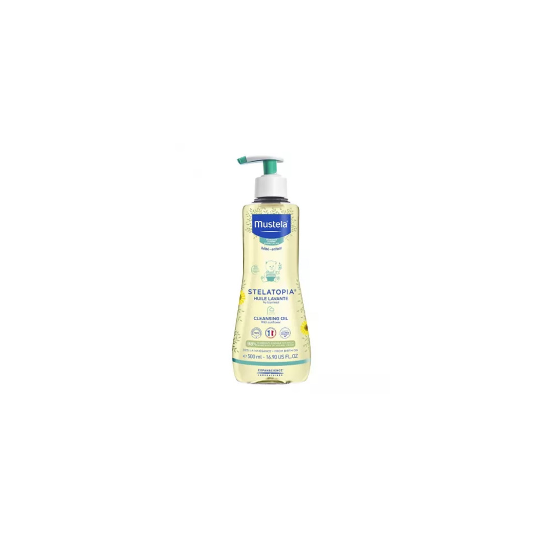 Ulei de curatare pentru piele atopica Stelatopia, 500 ml, Mustela