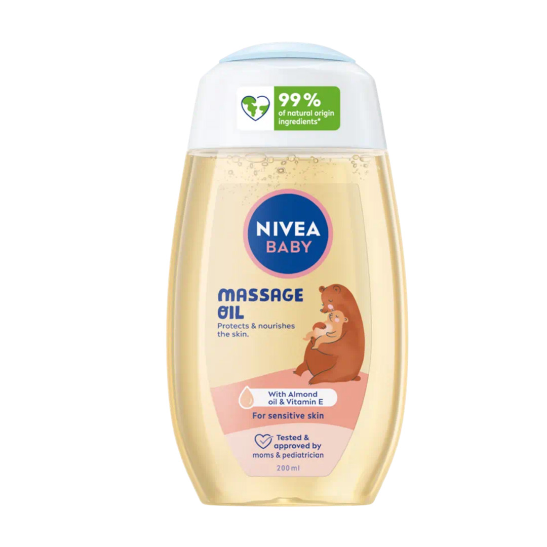 Ulei de masaj Nivea Baby, 200 ml