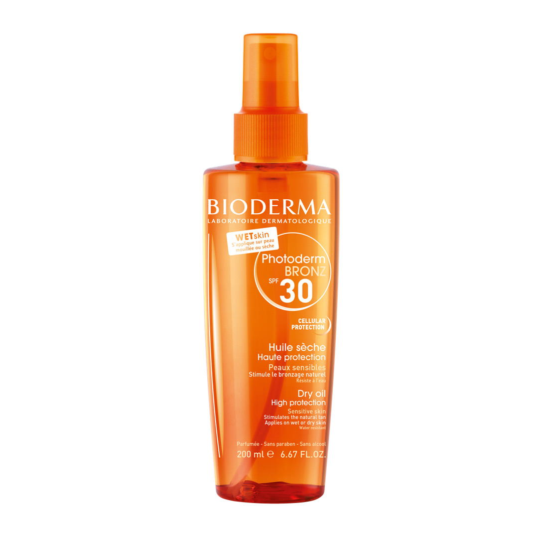 Ulei uscat SPF 30 Photoderm Bronz, 200 ml, Bioderma