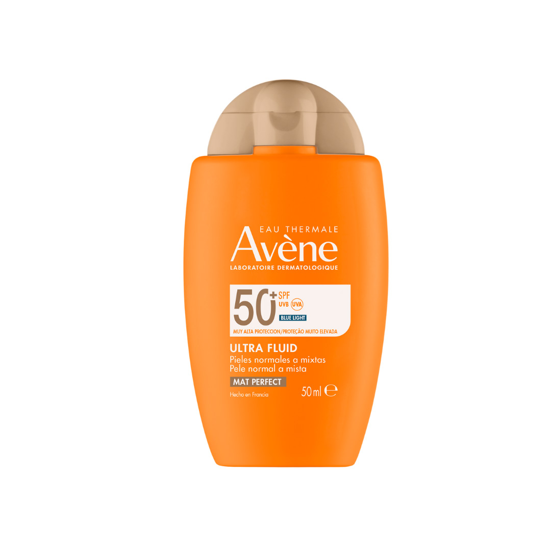Ultra-Fluid nuantator cu protectie solara SPF 50+ TriasorB, 50 ml, Avene