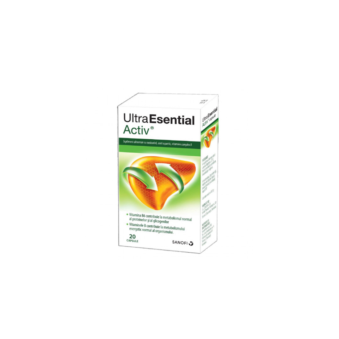 Ultra Esential Activ, 20 capsule, Sanofi