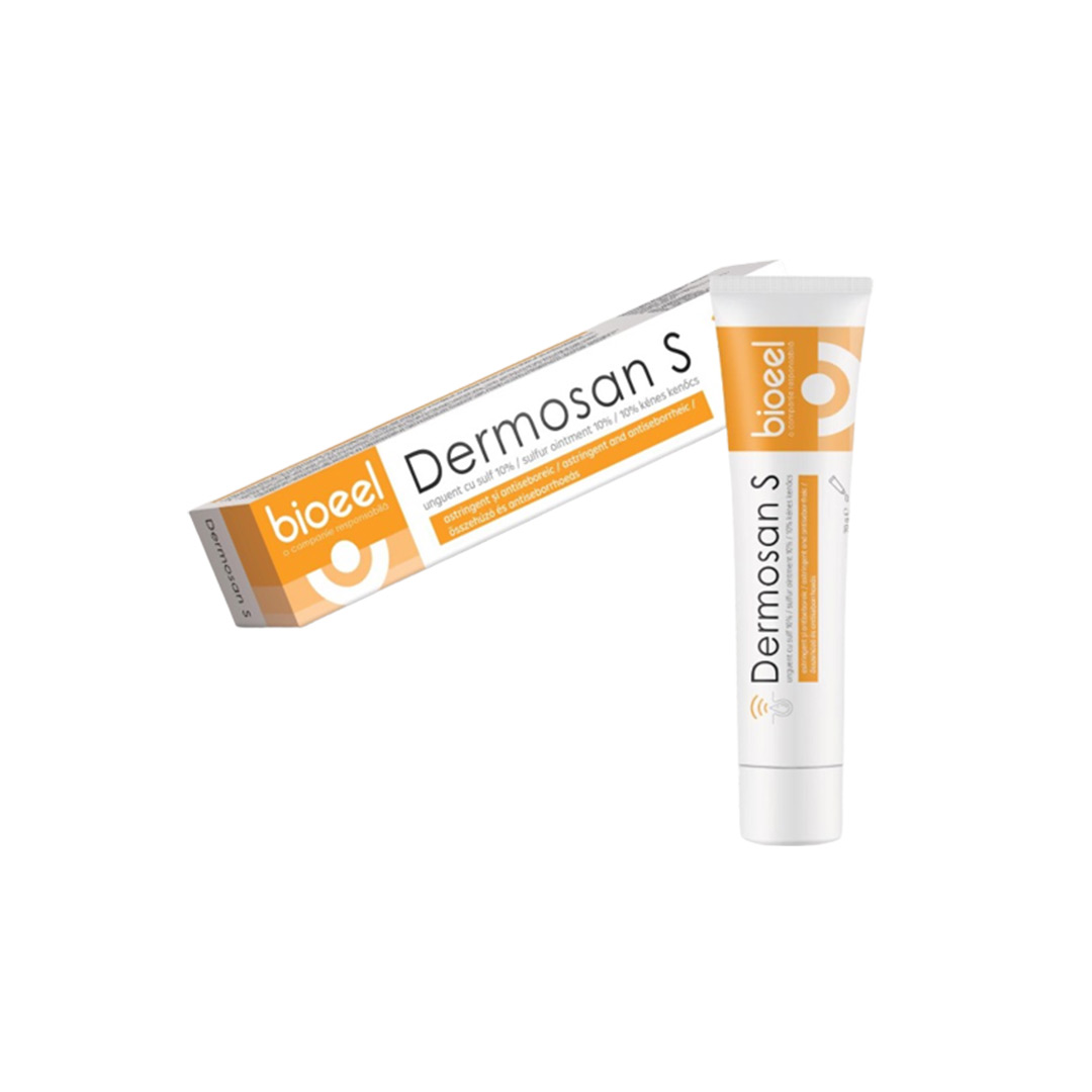 Unguent cu sulf 10% Dermosan S, 70 g, Bioeel