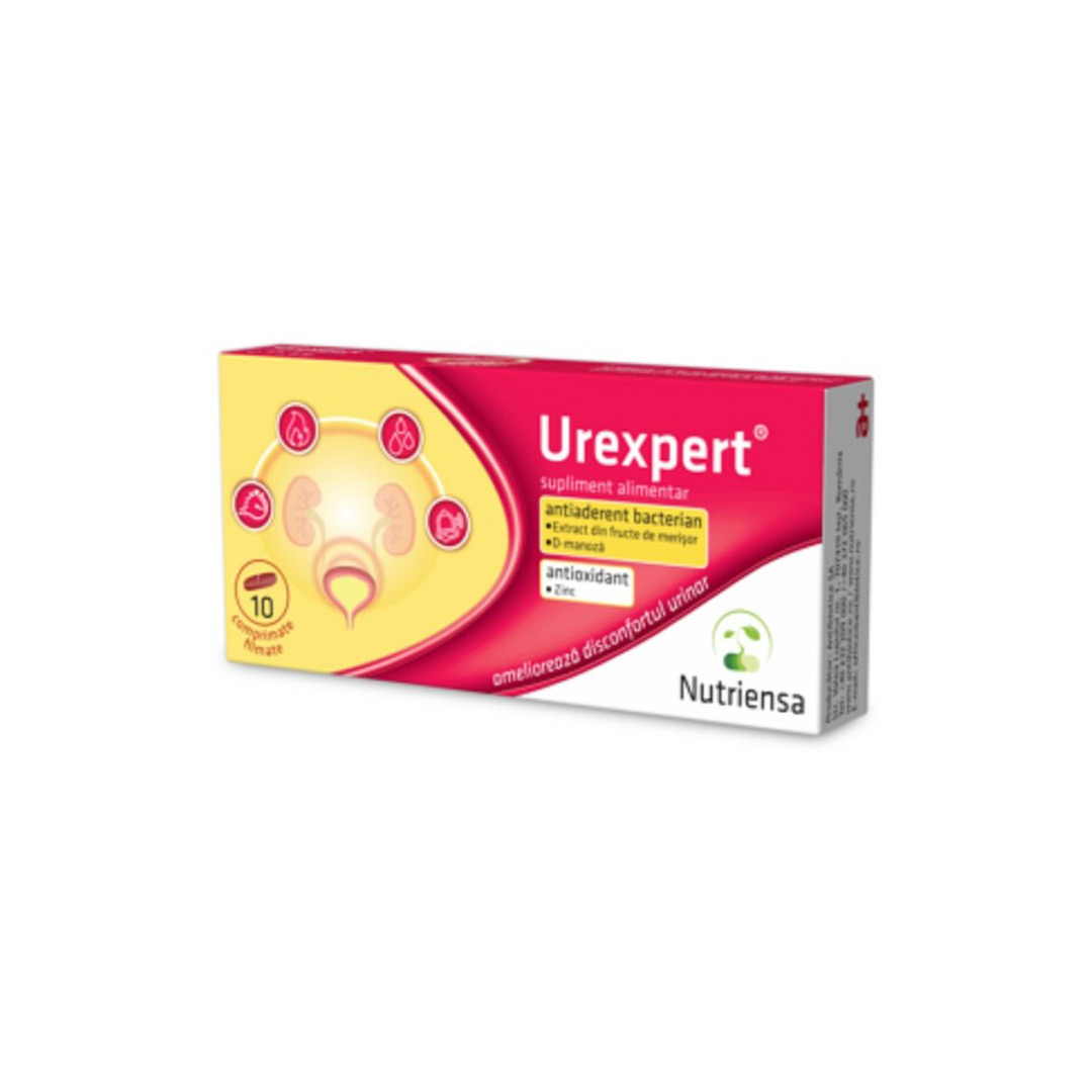 Urexpert 1 blister, 10 comprimate filmate, Antibiotice S.A