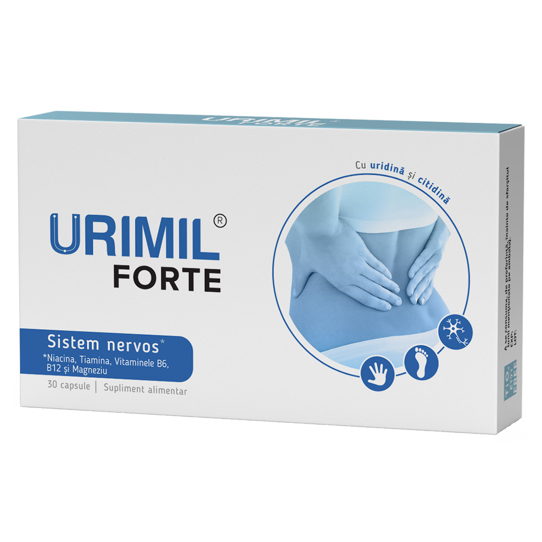 Urimil Forte, 30 capsule, Naturpharma