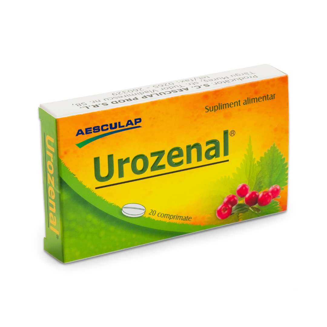 Urozenal, 20 comprimate, Aesculap