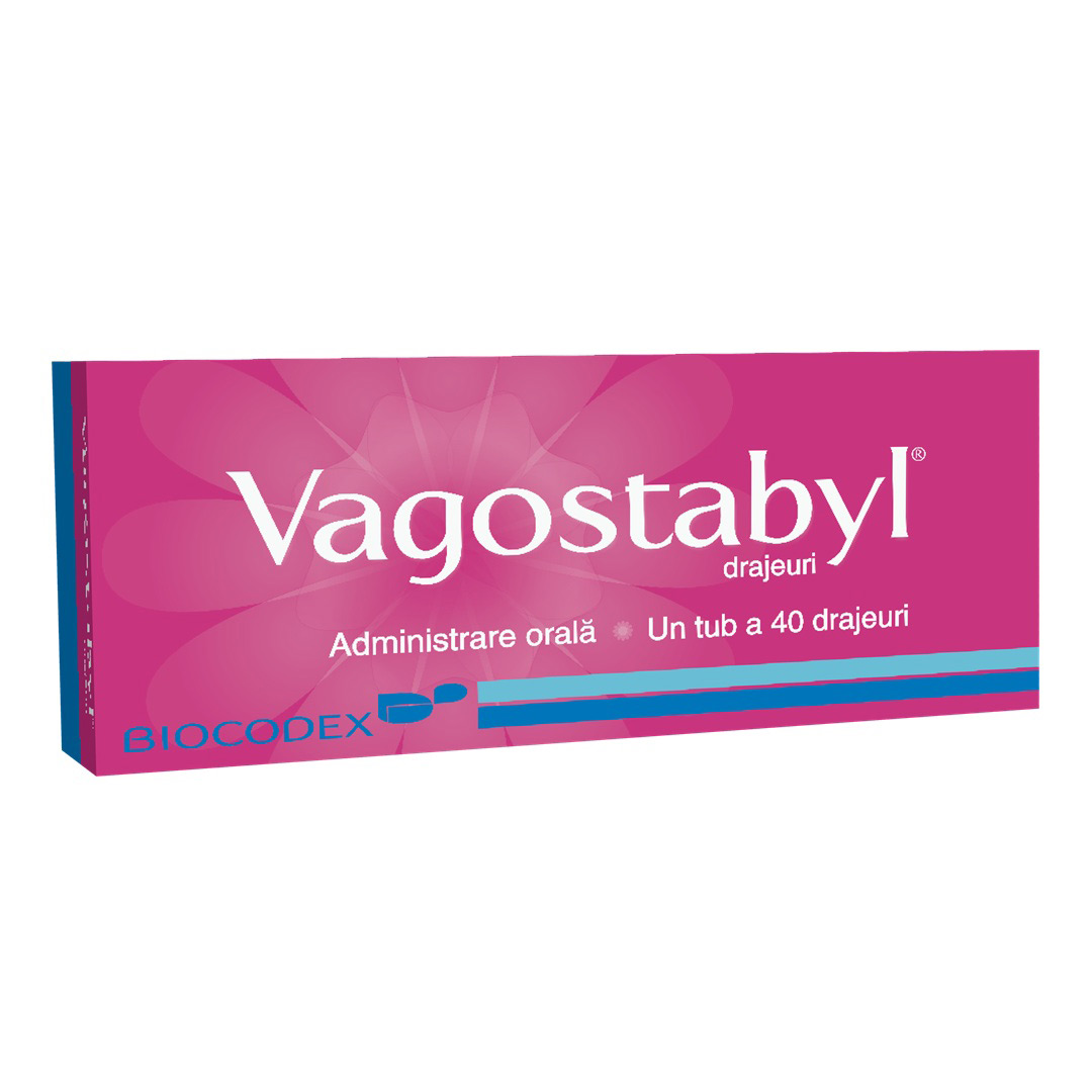 Vagostabyl, 40 drajeuri, Biocodex