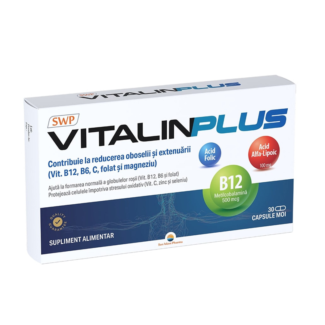 Vitalin Plus, 30 capsule, Sun Wave Pharma