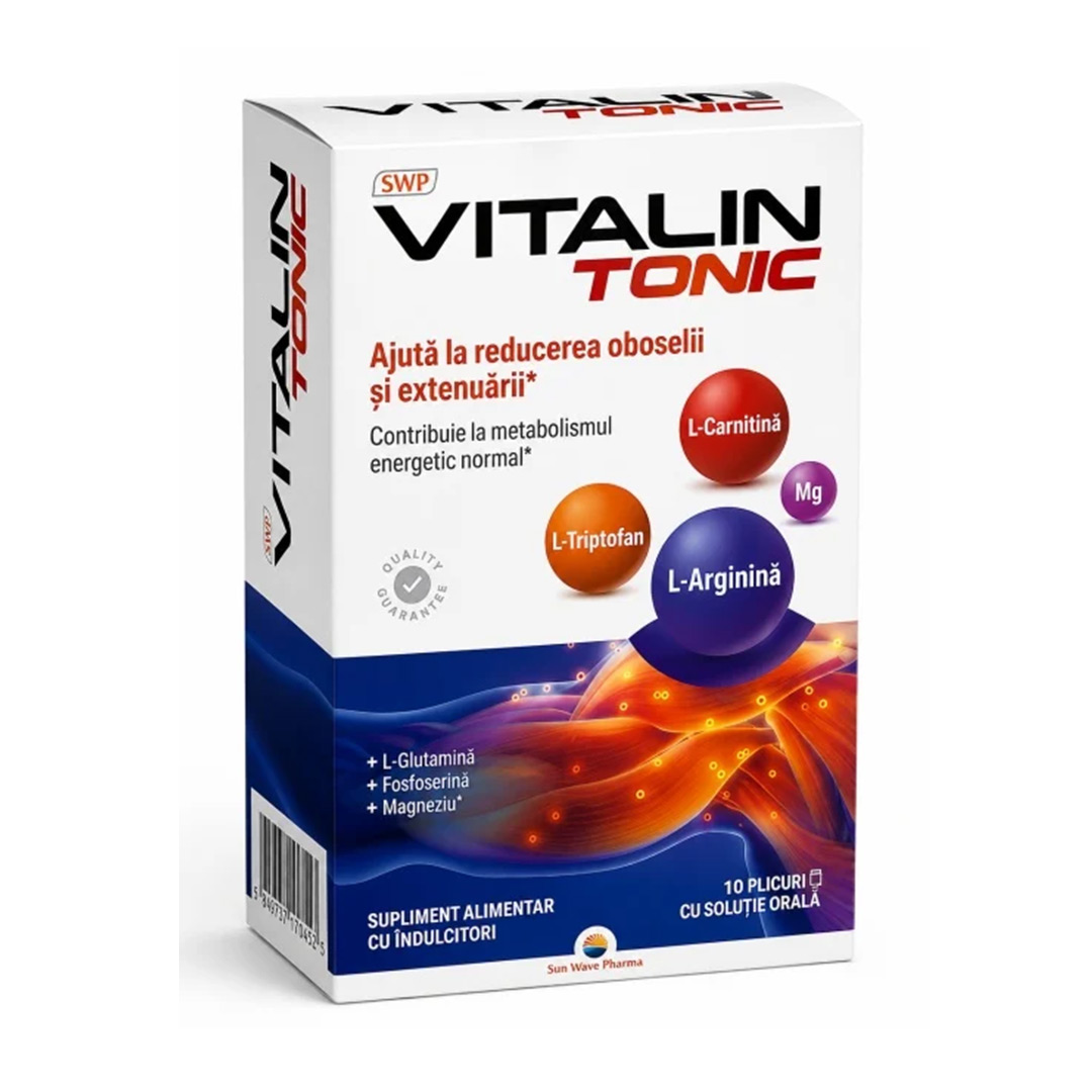 Vitalin Tonic, 10 Plicuri, Sun Wave Pharma