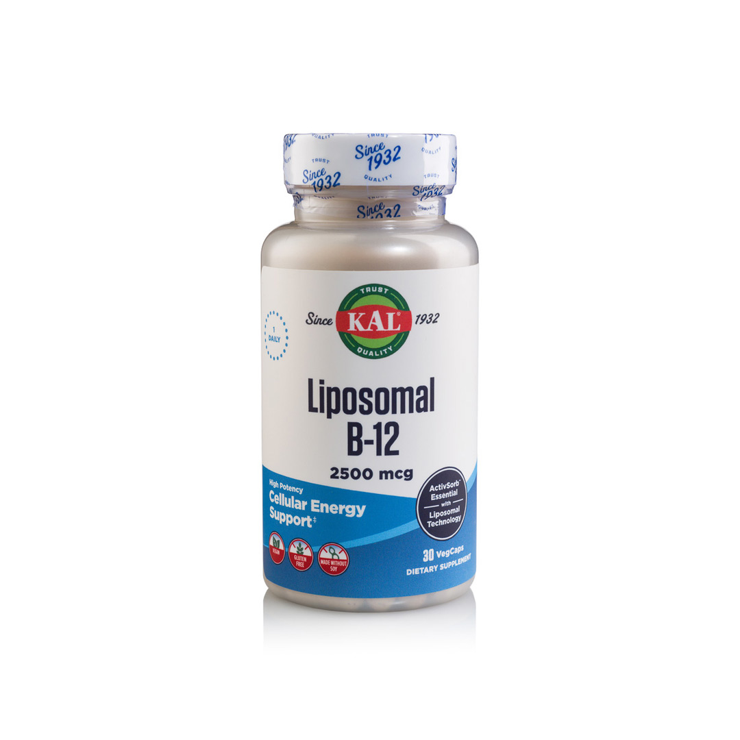 Vitamina B12 Liposomal Kal, 2500 mcg, 30 capsule vegetale, Secom