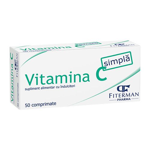 VITAMINA C 180mg x 50cpr. - FITERMAN PHARMA