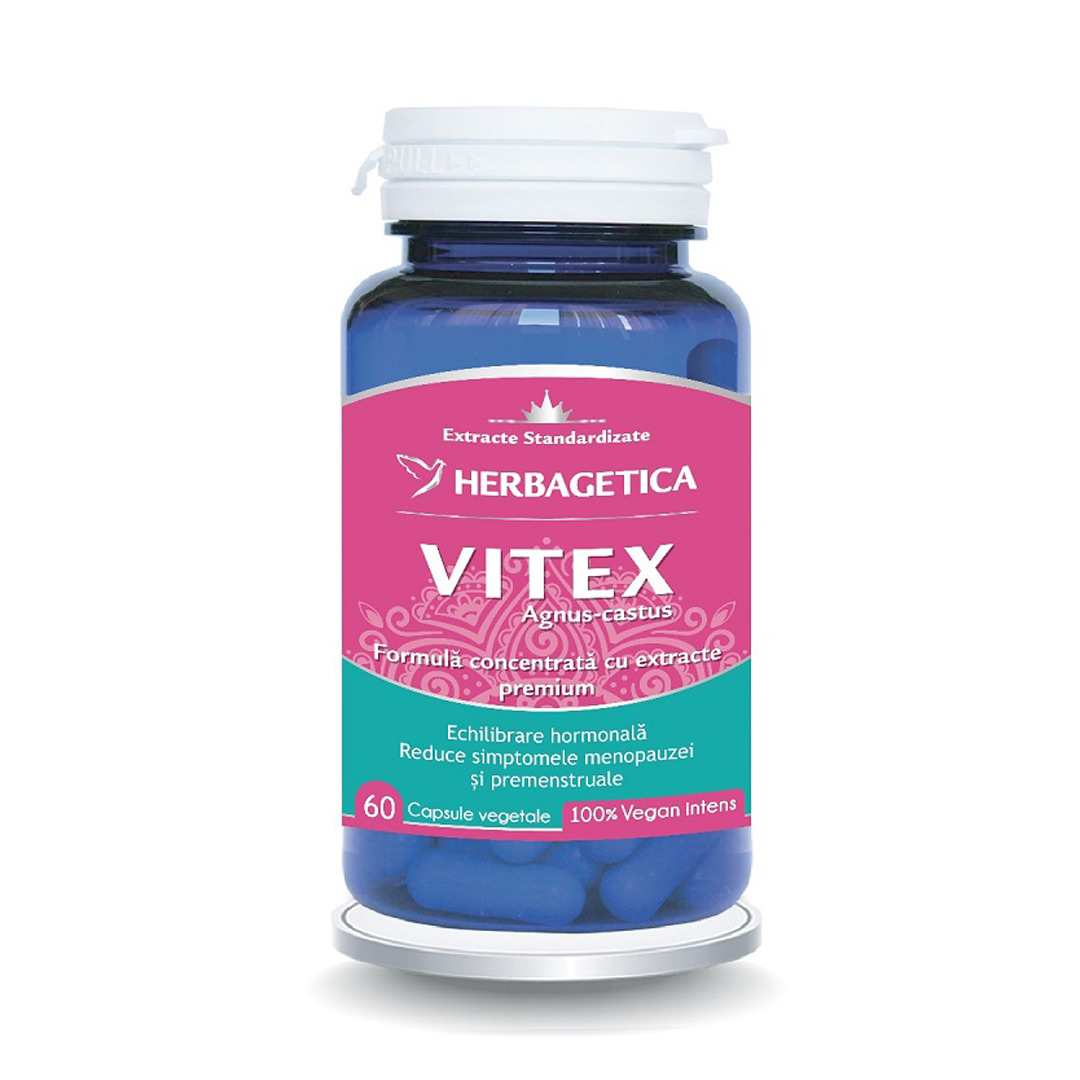 Vitex Agnus-castus, 60 capsule, Herbagetica
