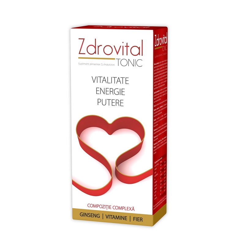 ZDROVITAL tonic (ginseng+vit.+fe) 500ml - Natur Pr