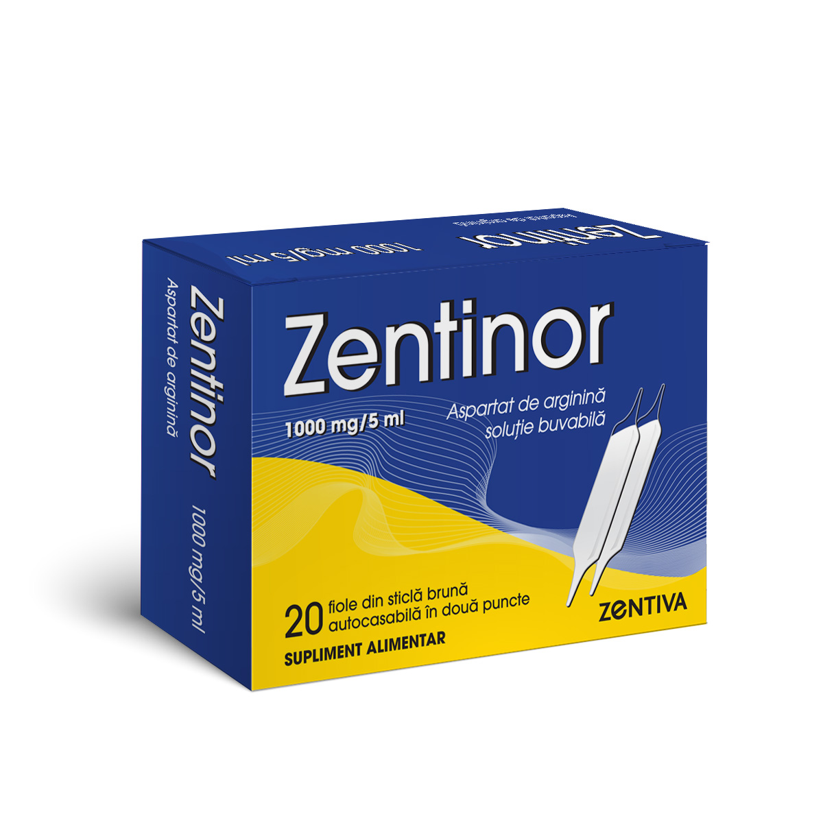 Zentinor, 20 fiole buvabile, Zentiva