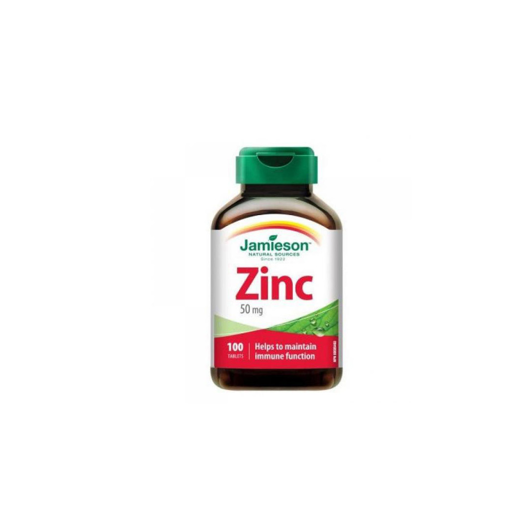 Zinc 50mg, 100 tablete, Jamieson