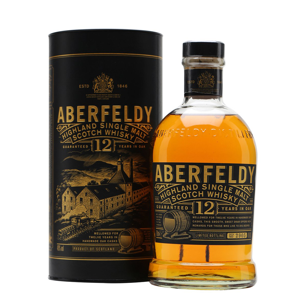 Blended Whisky - ABERFELDY 12 YO GB 0.7 L 40%, beicevreipro.ro
