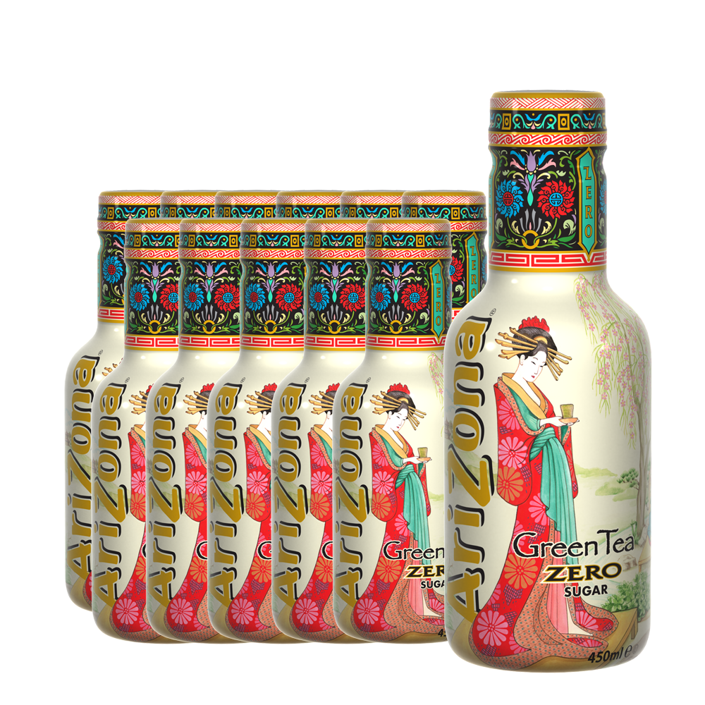 Necarbogazos - ARIZONA ZERO GREEN TEA 0.45L PET, beicevreipro.ro