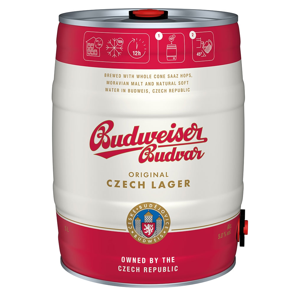 Blonda - BUDWEISER BUDVAR KEG 5 L, beicevreipro.ro