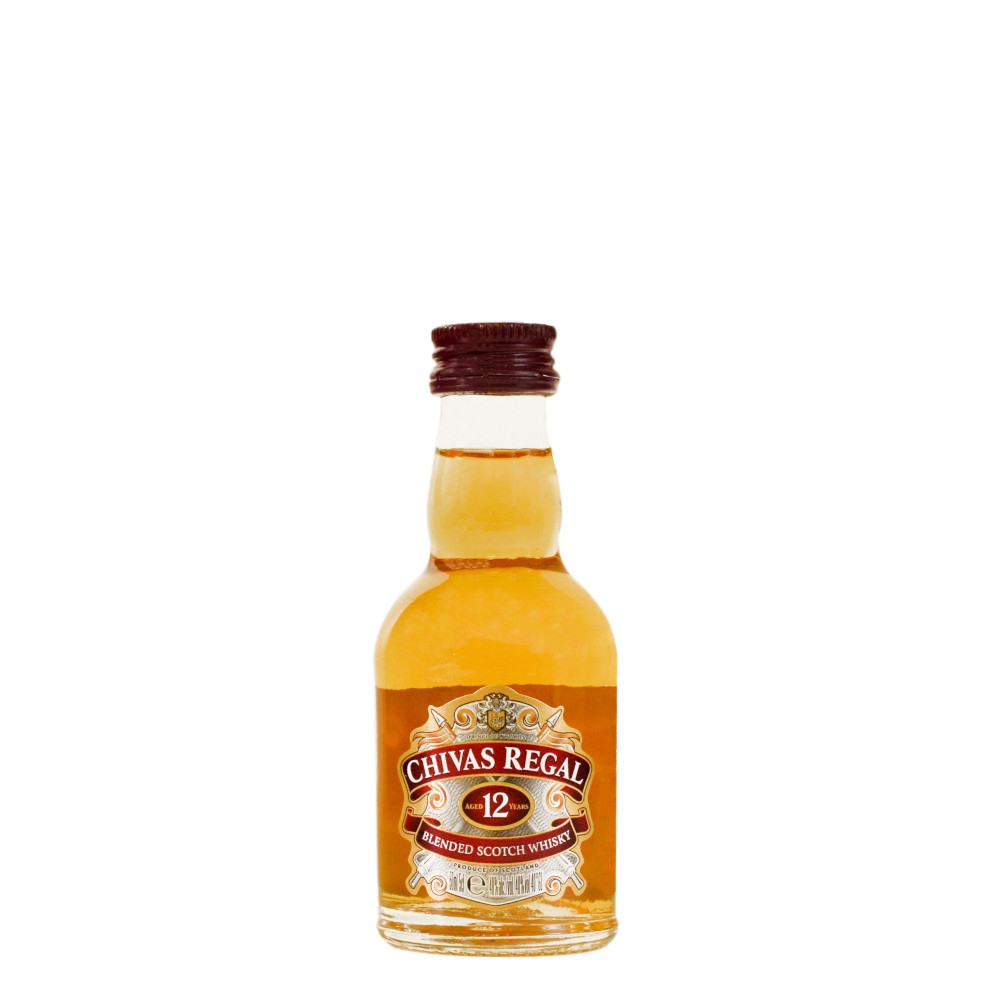 Blended Whisky - CHIVAS REGAL 12YO 0.05L 40%, beicevreipro.ro