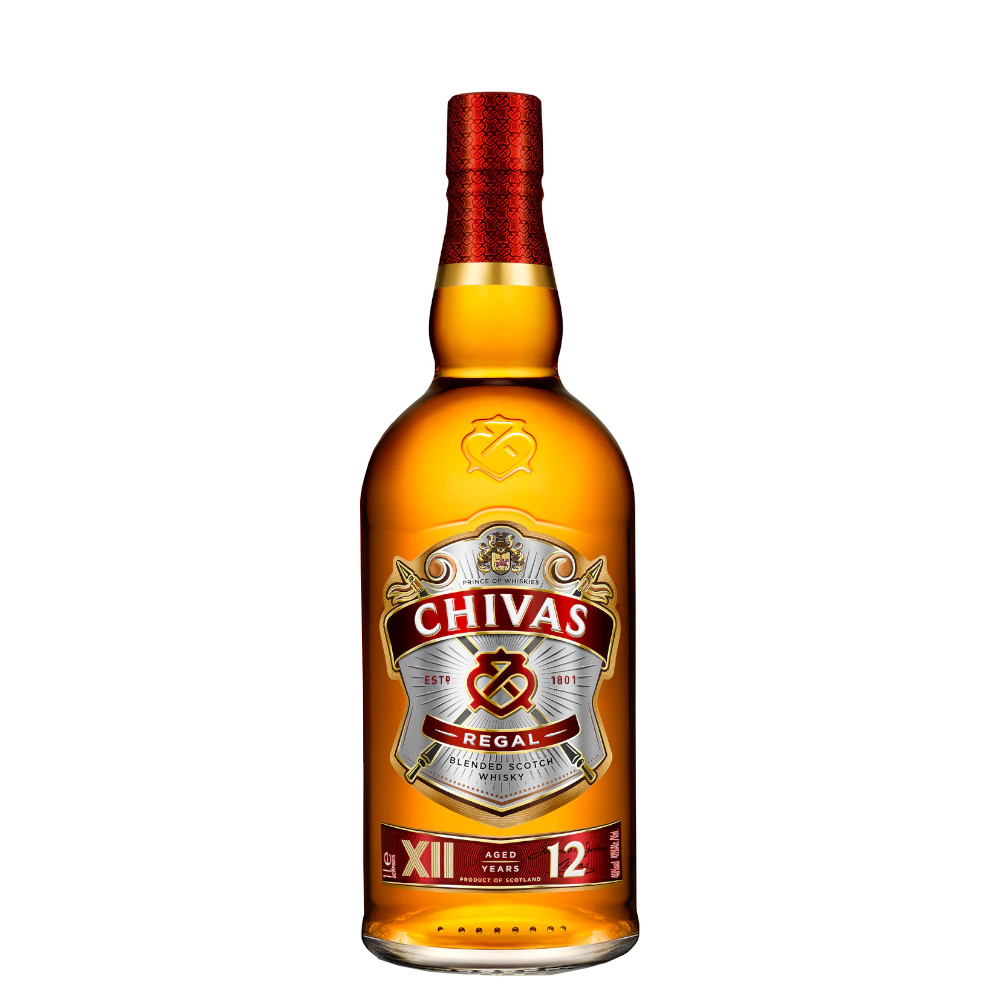 Blended Whisky - CHIVAS REGAL 12YO 1L 40%, beicevreipro.ro
