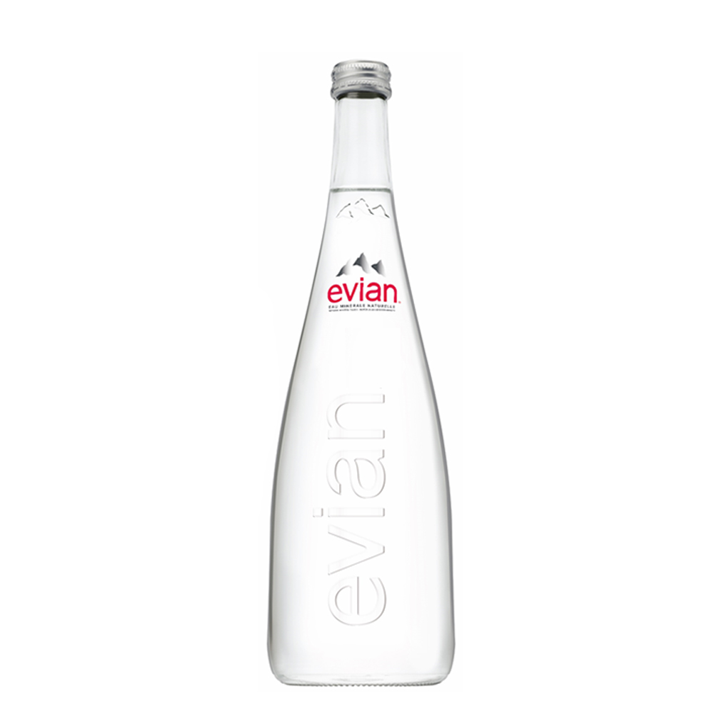 Necarbogazos - EVIAN 0.75L - STICLA, beicevreipro.ro