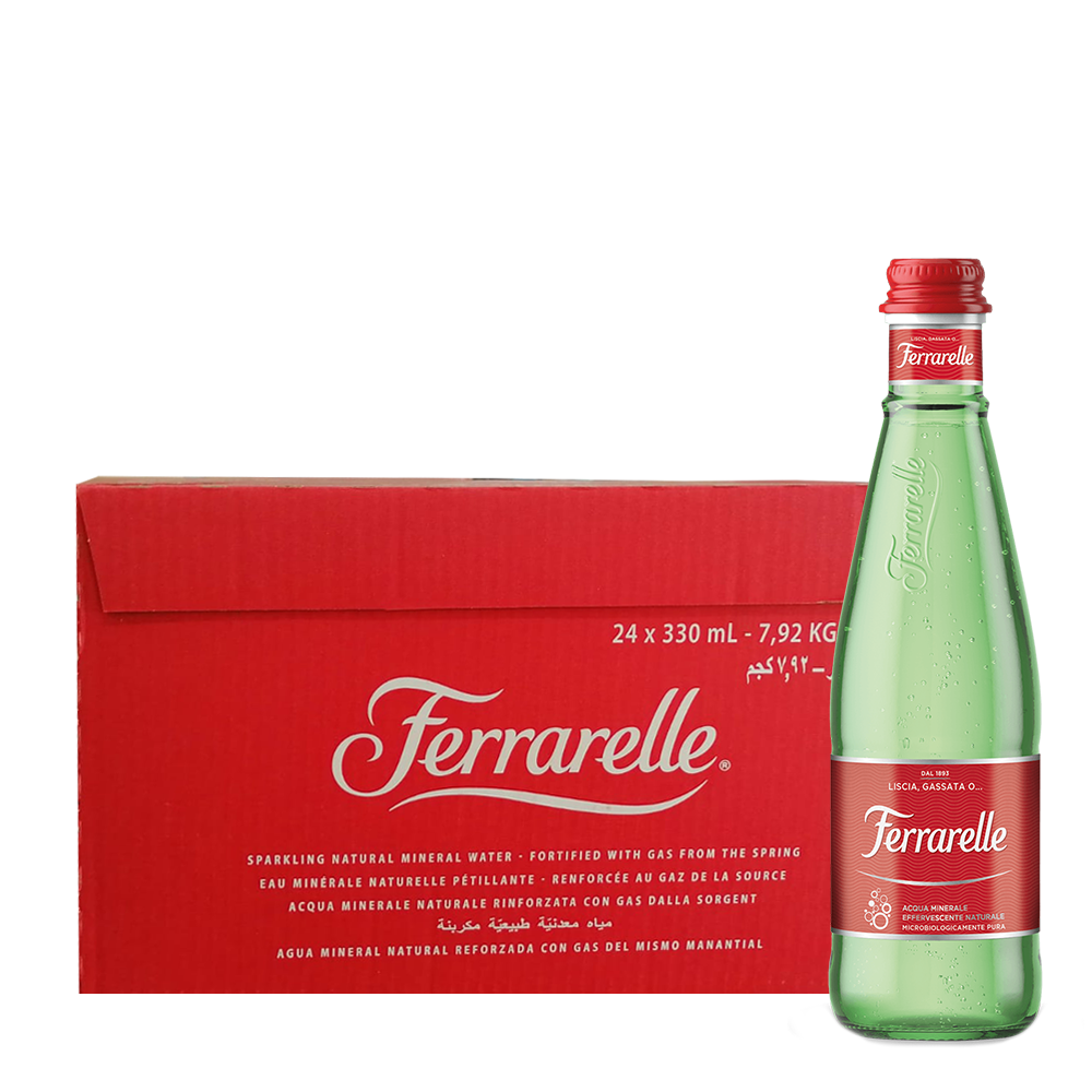 Carbogazos - FERRARELLE 0.33L - STICLA, beicevreipro.ro