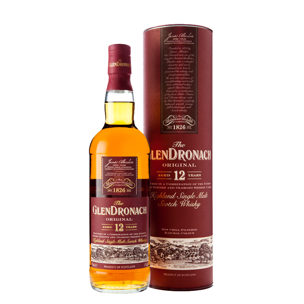 Single Malt Whisky - GLENDRONACH WHISKY 12 YO 0.7L 43%, beicevreipro.ro