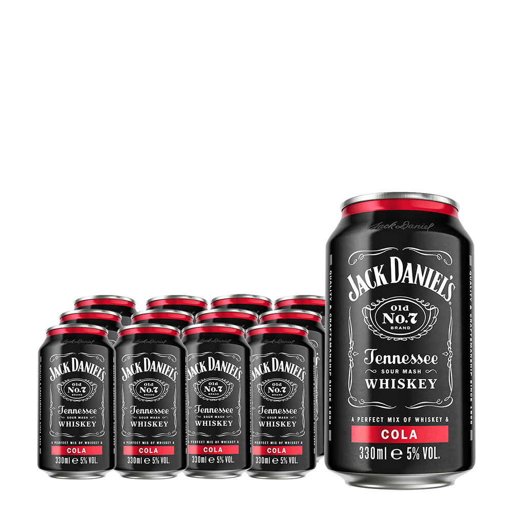 Rtd - JACK DANIEL`S COLA 0.33L 5%, beicevreipro.ro