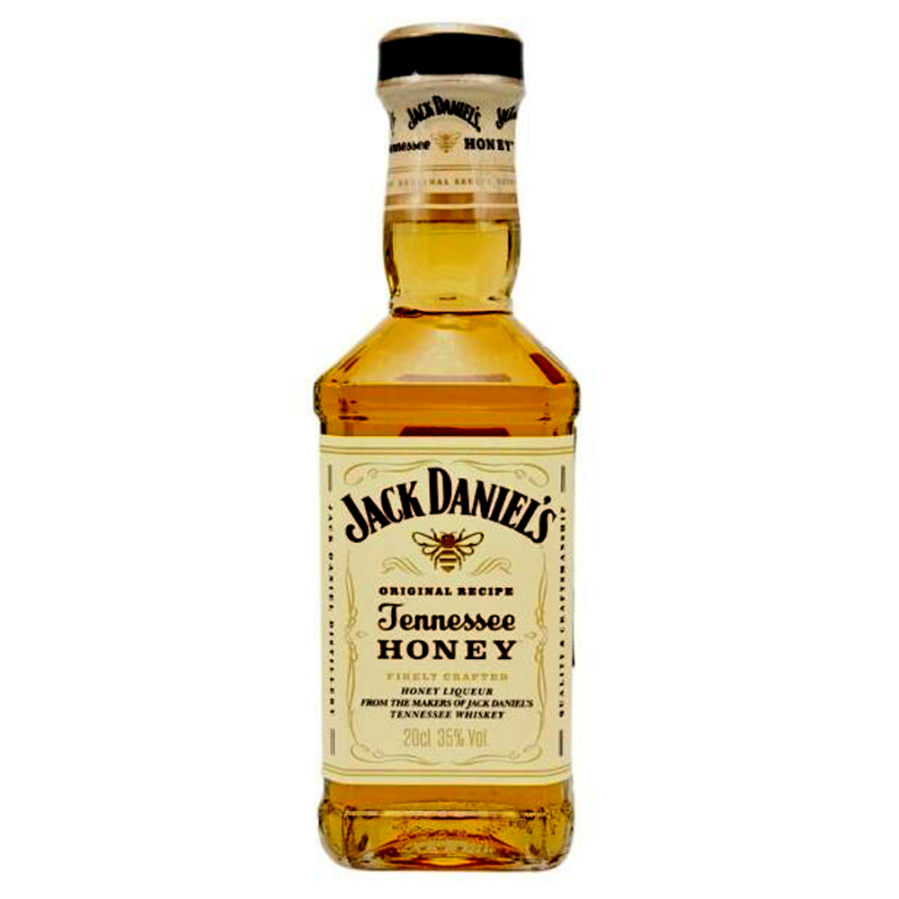Tennessee Whiskey - JACK DANIEL`S HONEY 0.2L 35%, beicevreipro.ro