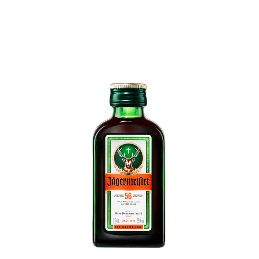 Buy Jägermeister Liqueur 35% 0.04L online at a great price