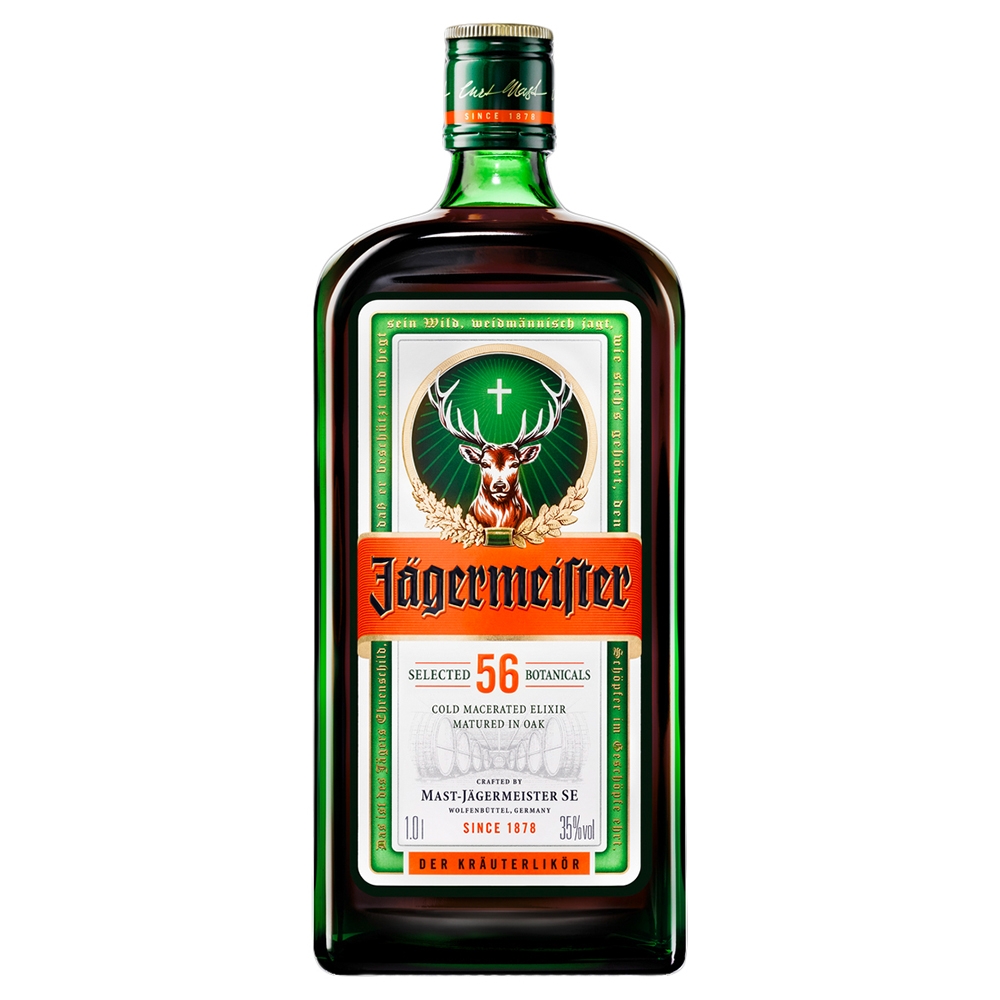 Lichior De Plante - JAGERMEISTER 1L 35%, beicevreipro.ro