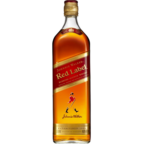 Blended Whisky - JOHNNIE W.RED 1 L, beicevreipro.ro