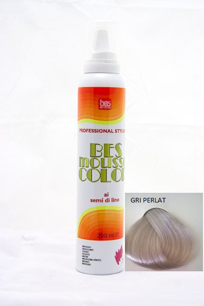 Spuma Mousse Color Grigio Perla Gri Perlat