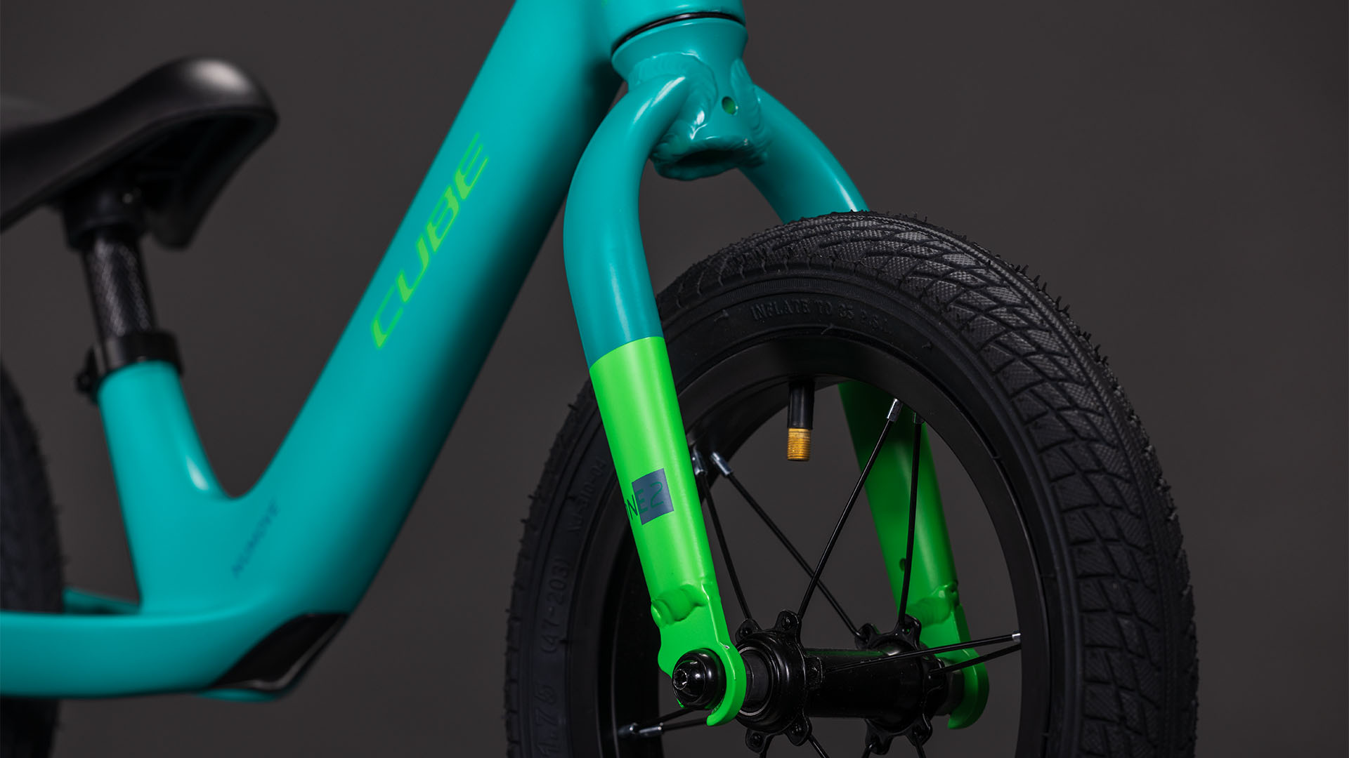 BICICLETA COPII CUBE NUMOVE 120 WALK SEAGREEN GREEN 2026 roti 12 [4]