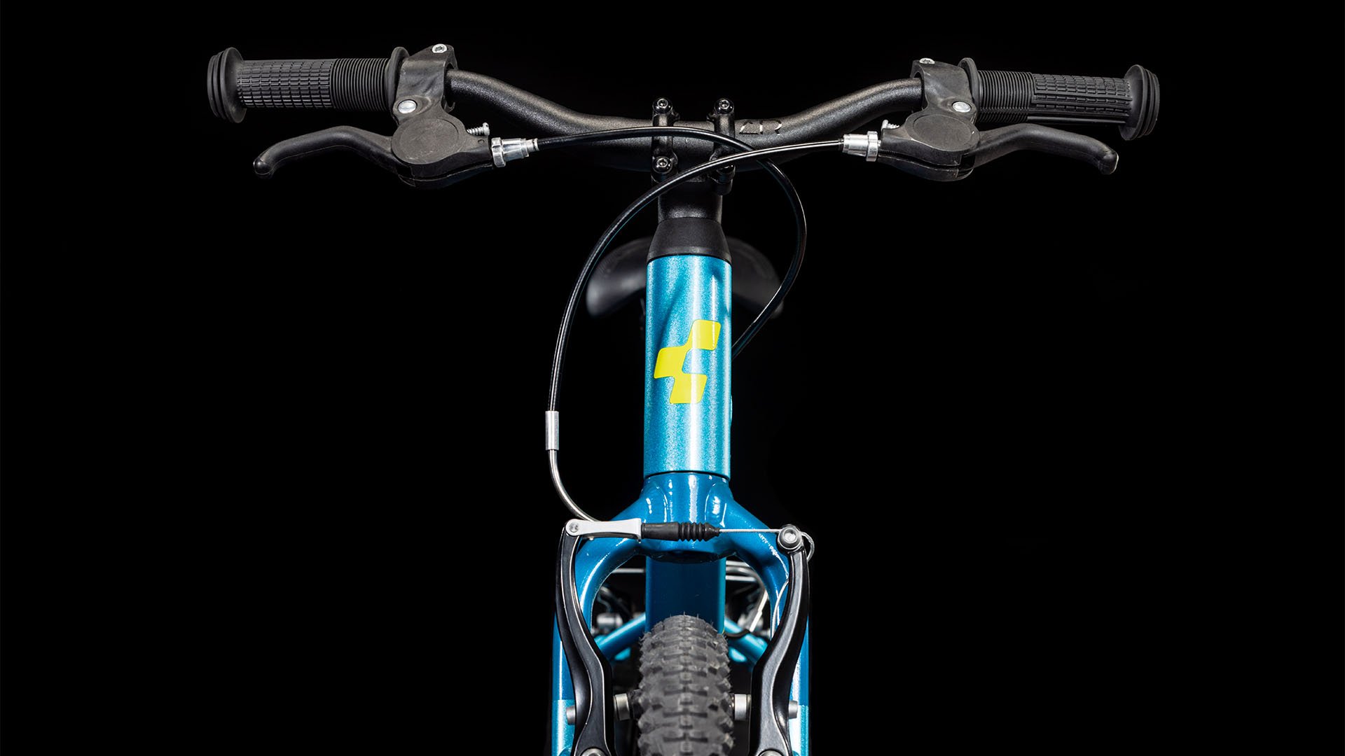 BICICLETA COPII CUBE NUMOVE 180 ALBASTRU/LIME 18INCH [2]