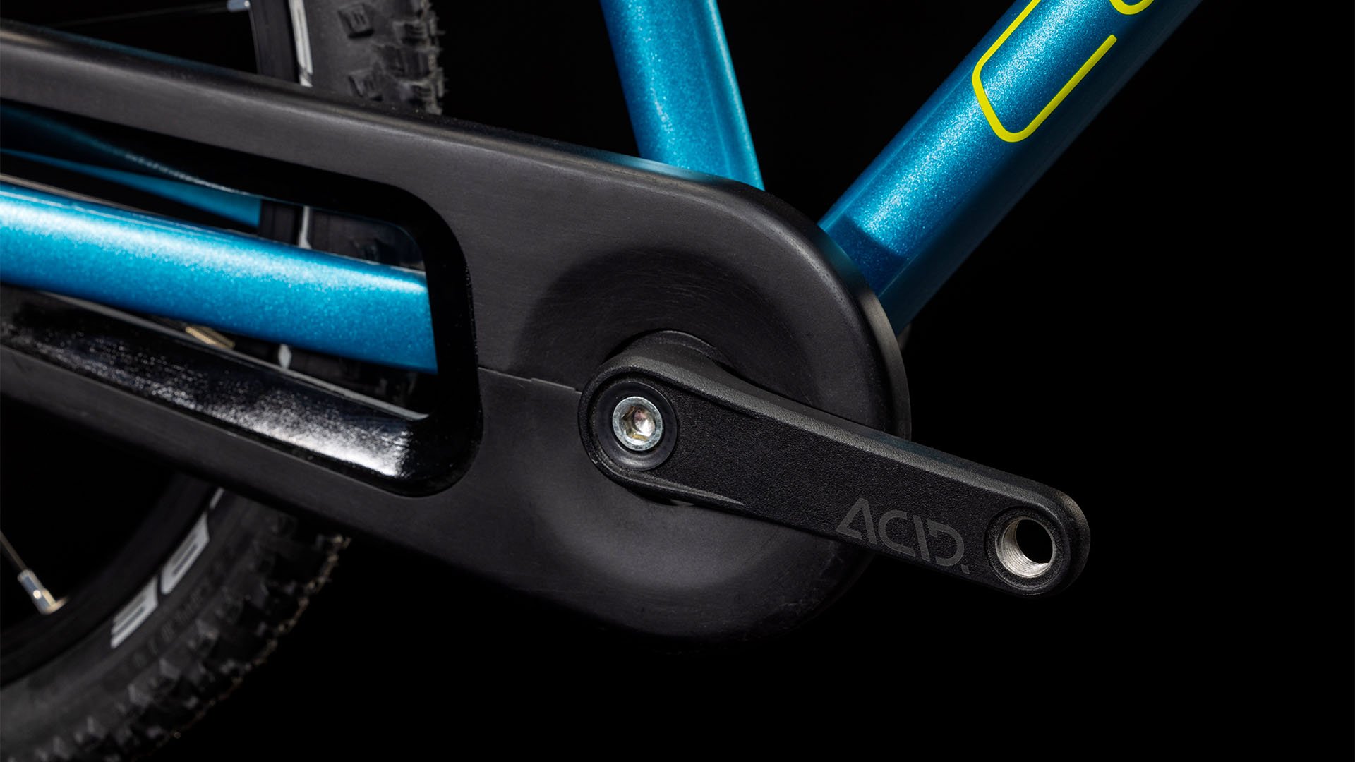 BICICLETA COPII CUBE NUMOVE 180 ALBASTRU/LIME 18INCH [3]