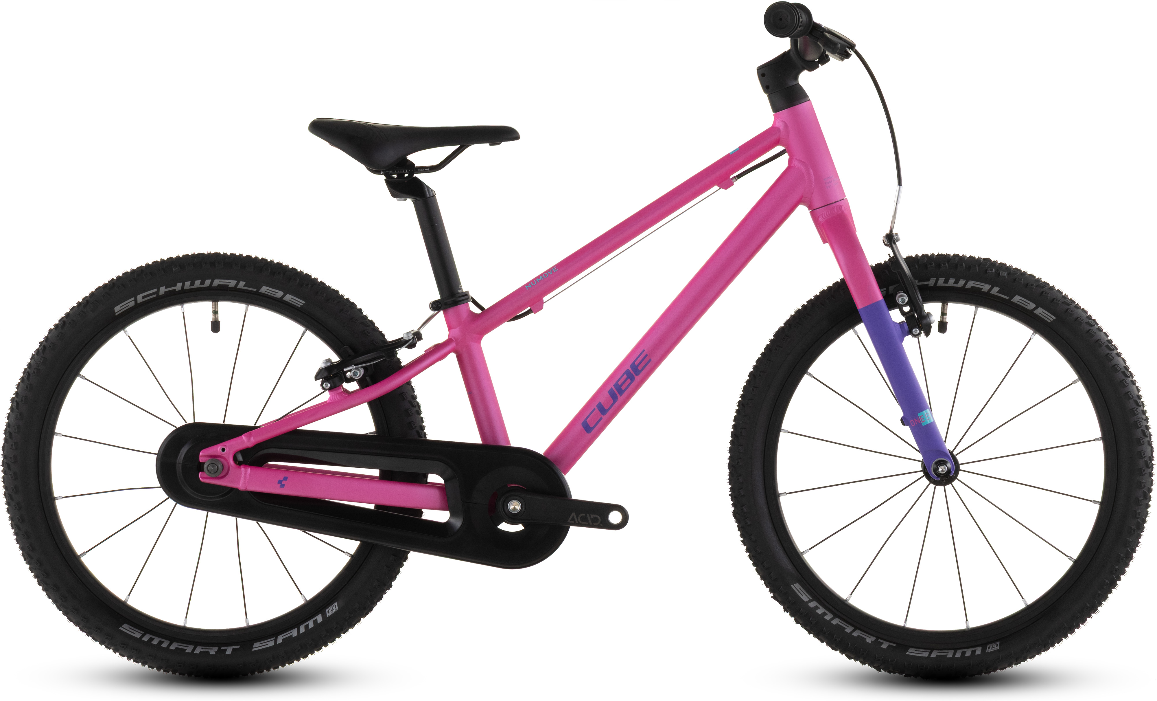 BICICLETA COPII CUBE NUMOVE 180 FUCSIA PLUM 2026 roti 18 [1]
