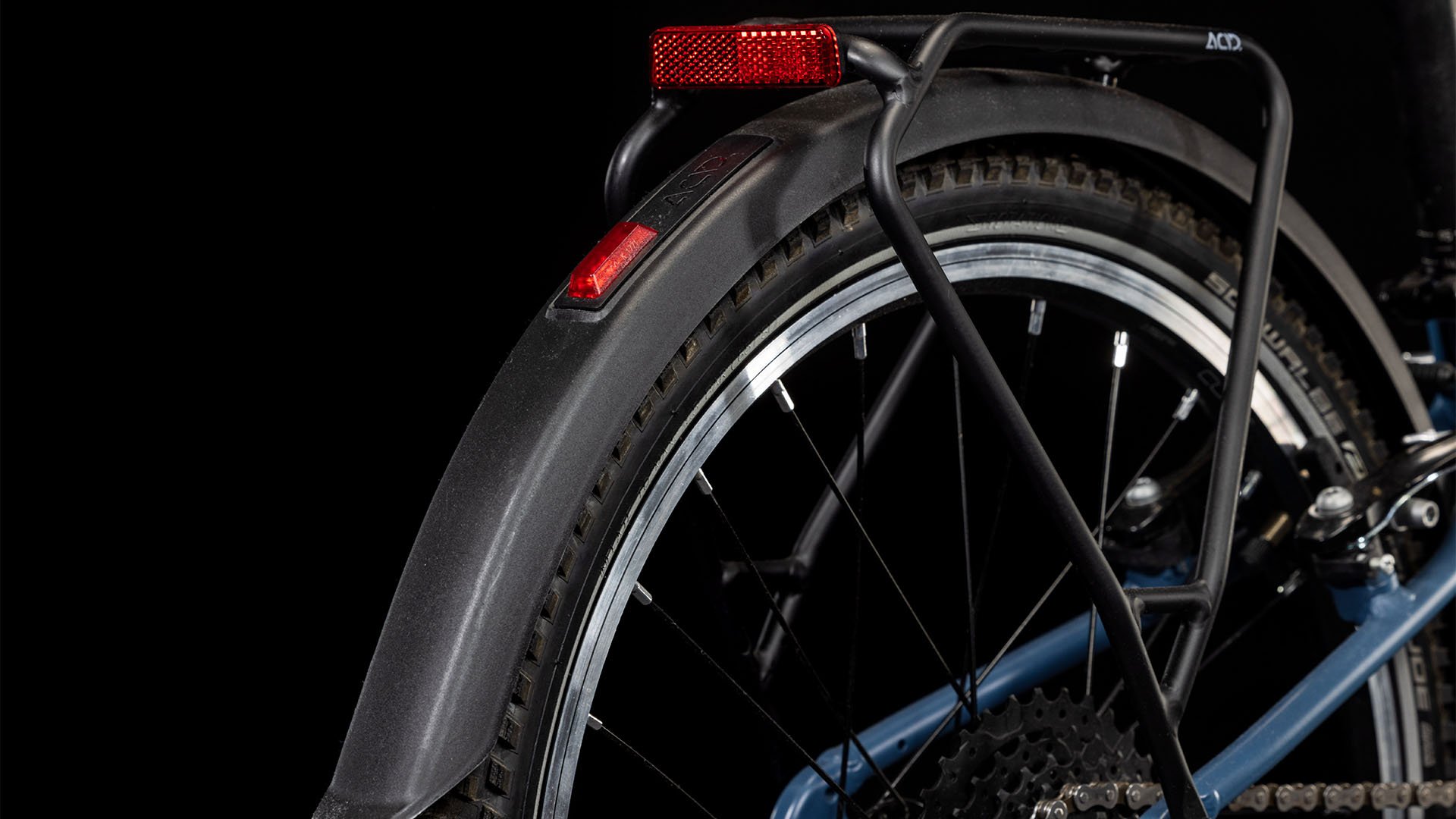 BICICLETA COPII CUBE NUMOVE 200 STREET ALBASTRU/VERDE 24INCH [3]